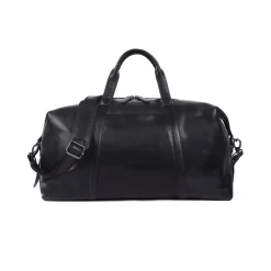 Weekendbag Pisa Skinn Svart