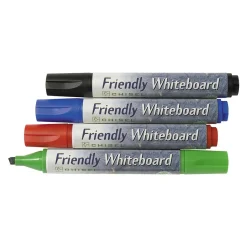Whiteboardpenna Friendly Snedskuren Svart 2-5mm