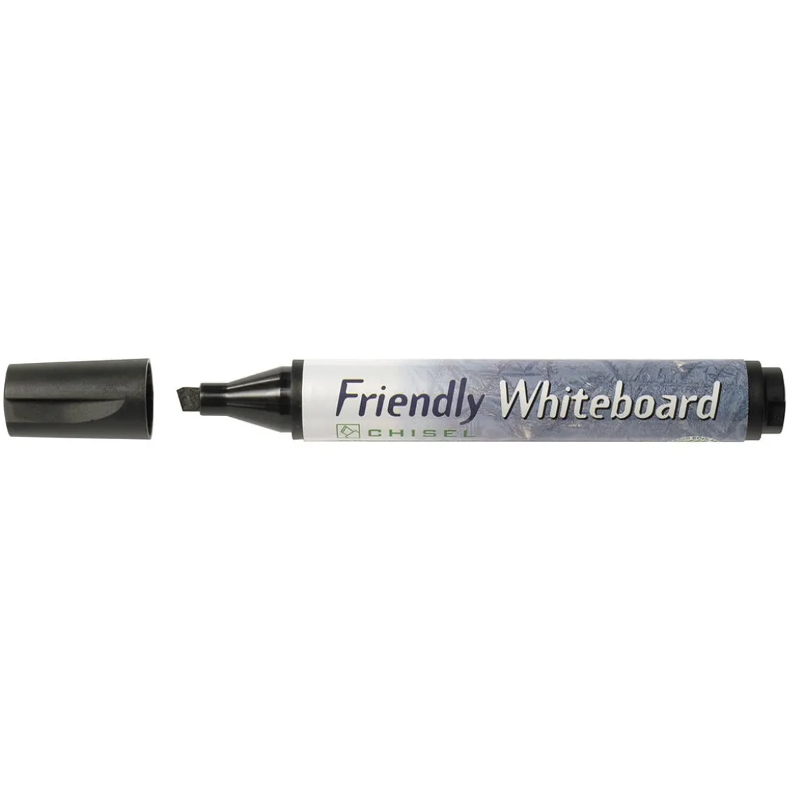 Whiteboardpenna Friendly Snedskuren Svart 2-5mm