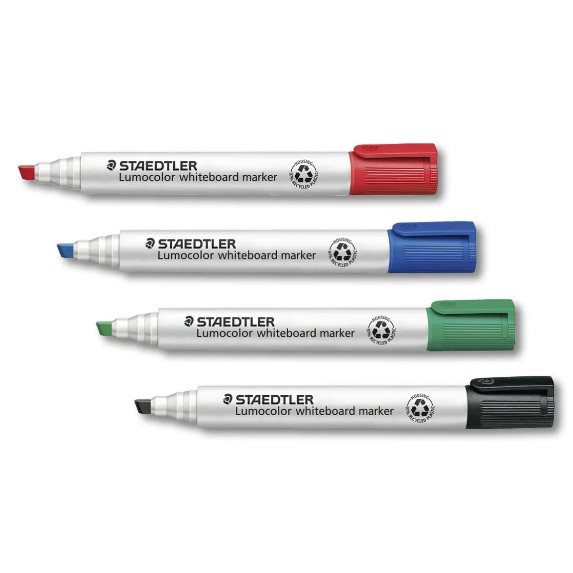 Whiteboardpenna Staedtler Lumocolor 351B Skuren Röd 2-5mm