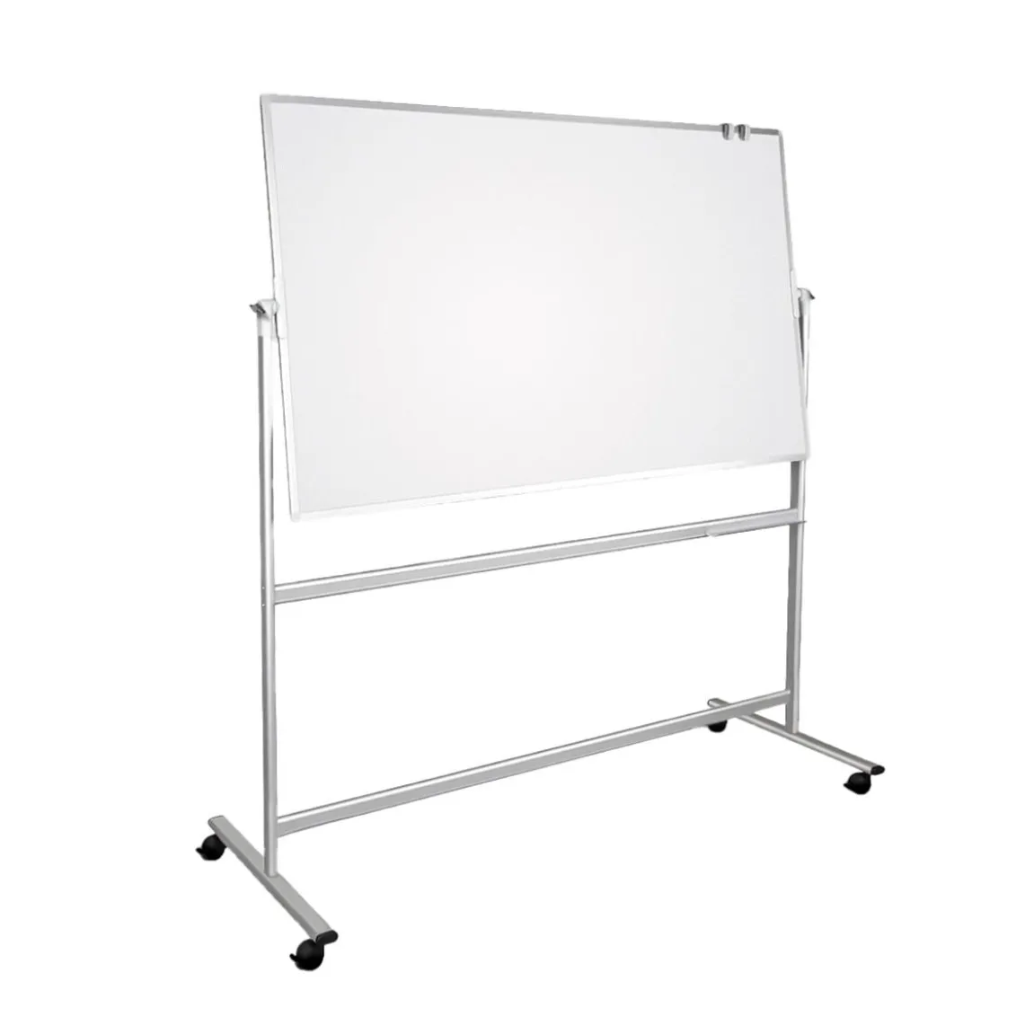 Whiteboardtavla Glasemaljerad Mobil På Hjul 1500x1200mm