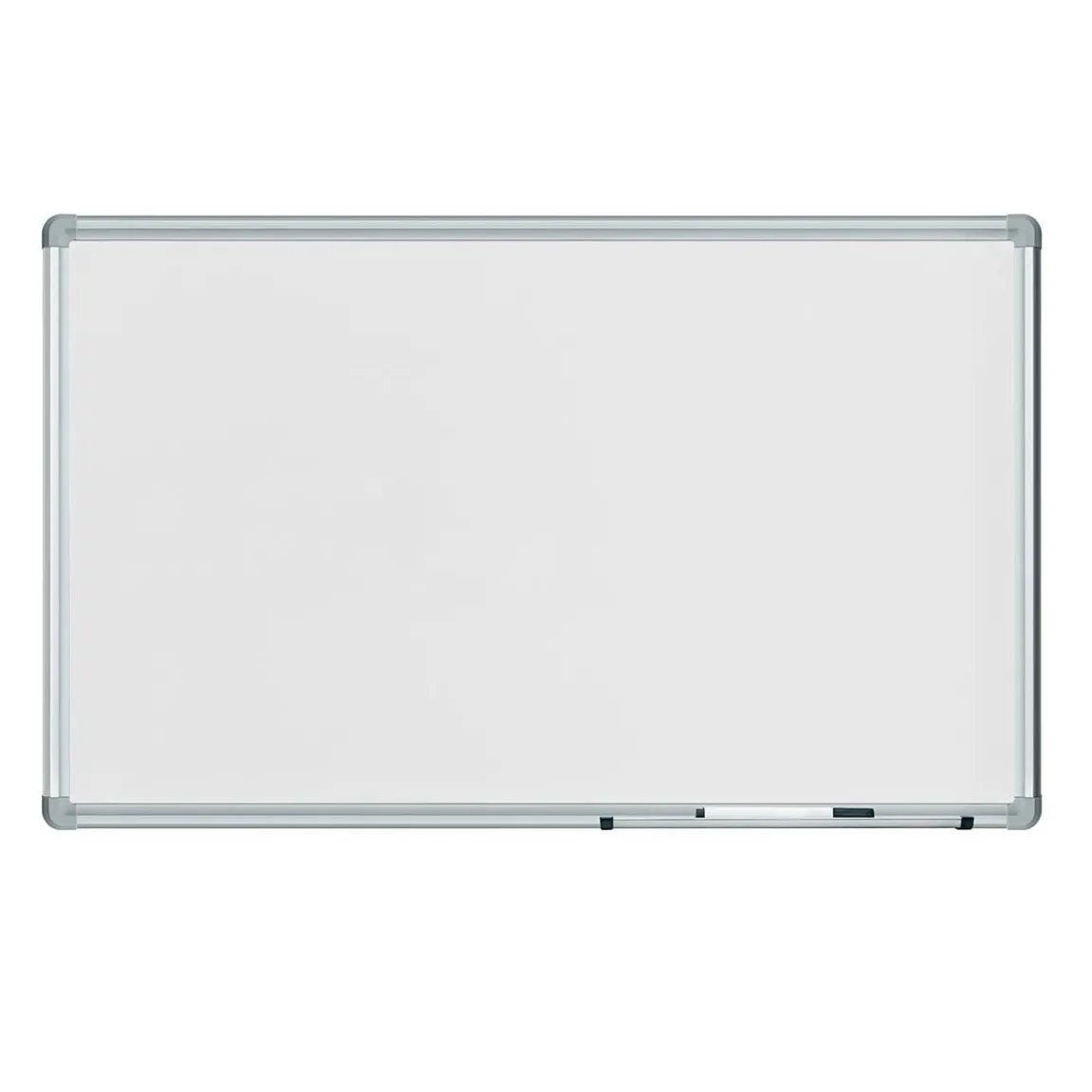 Whiteboardtavla inkl pennhylla Glasemaljerad 600x450mm