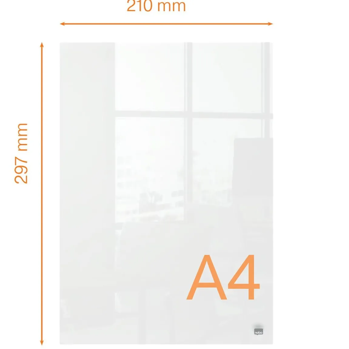 Whiteboardtavla Nobo Mini Transparent A4