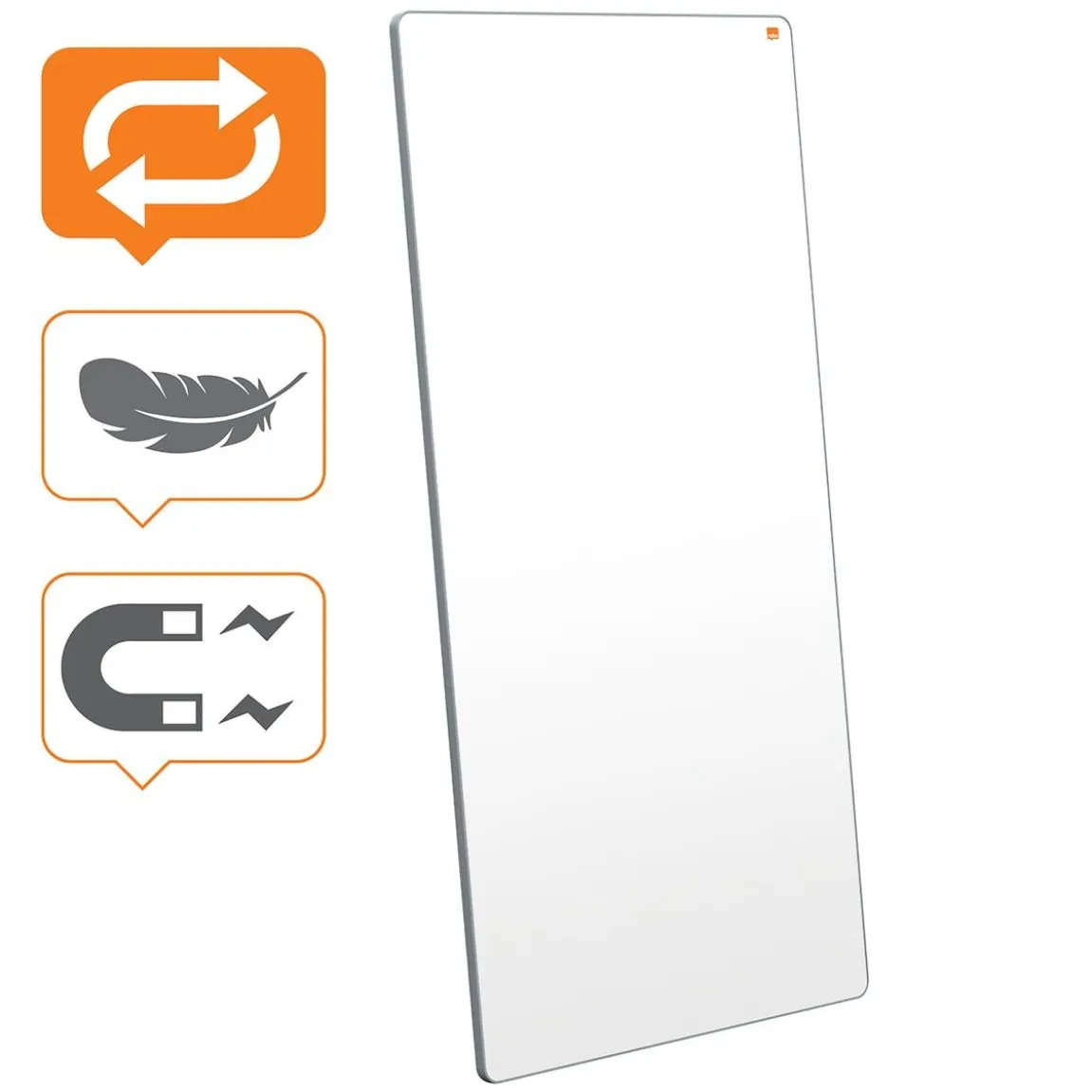 Whiteboardtavla Nobo Move & Meet Extratavla 1800x900mm