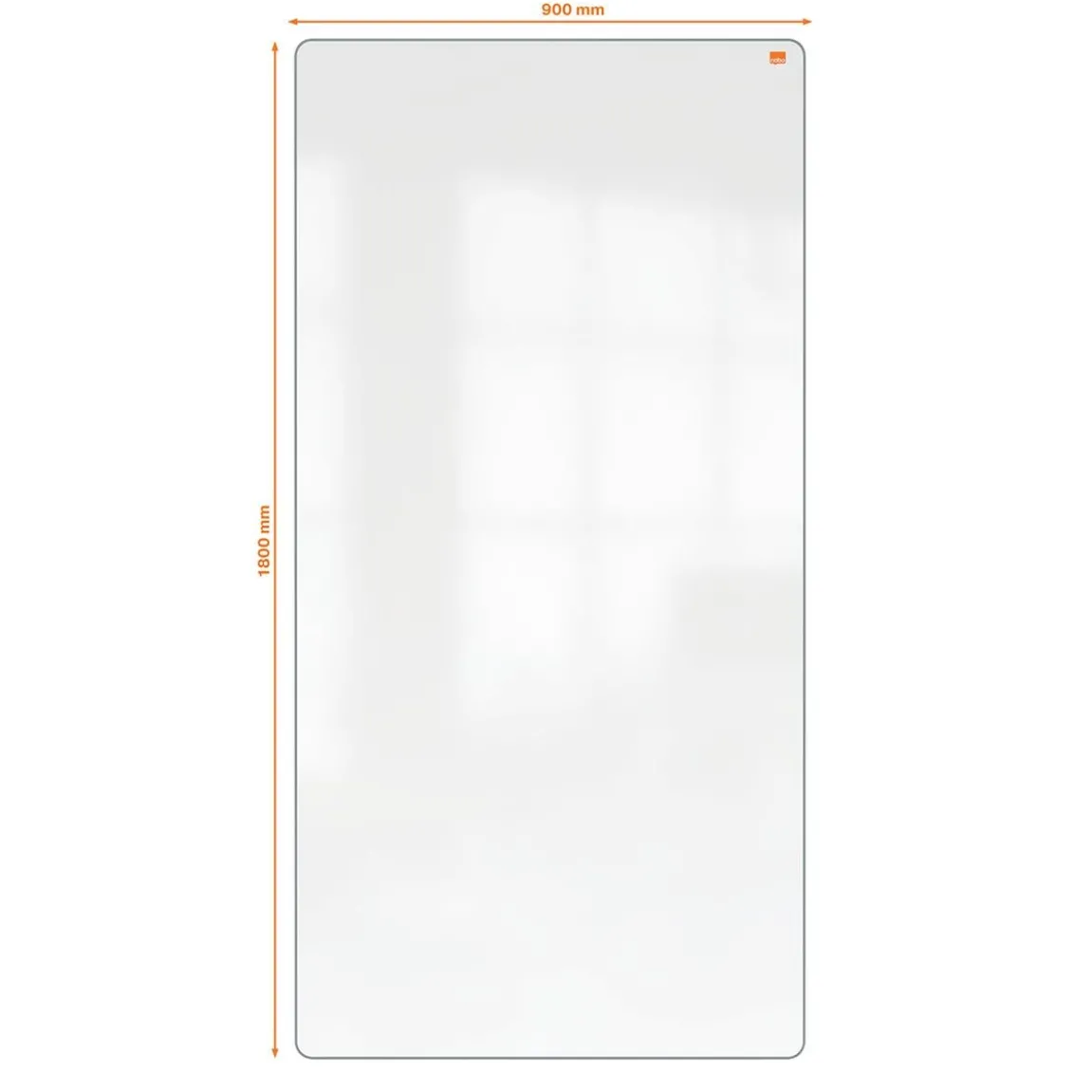 Whiteboardtavla Nobo Move & Meet Extratavla 1800x900mm