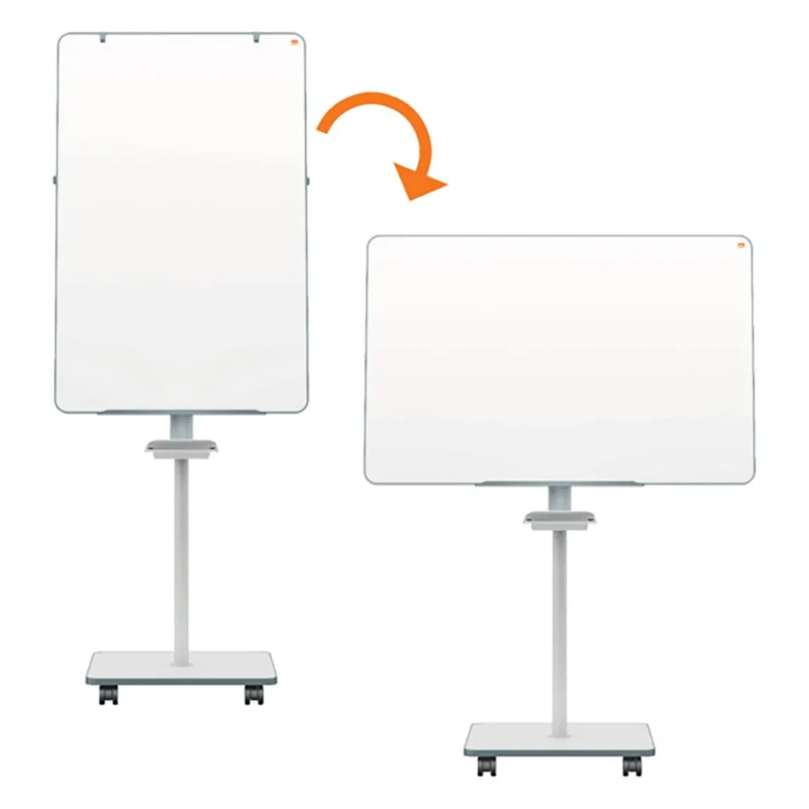 Whiteboardtavla Nobo Move & Meet Mobil 700x1000mm