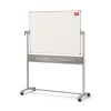 Whiteboardtavla Nobo Pivot Emalj På Hjul 1200x900mm