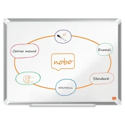 Whiteboardtavla Nobo Premium Plus Emalj 600x450mm