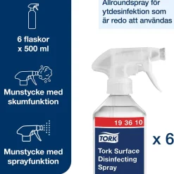 Ytdesinfektion Tork Spray 500ml